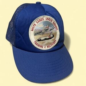 NASA vintage 80s snapback trucker hat